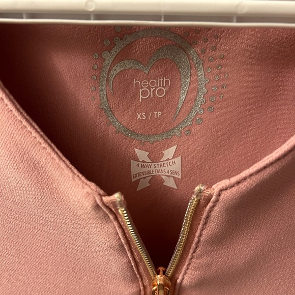 Light Pink Scrub Top - Picture 4 of 4